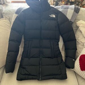 The North Face Women's Long Black Puffer Coat